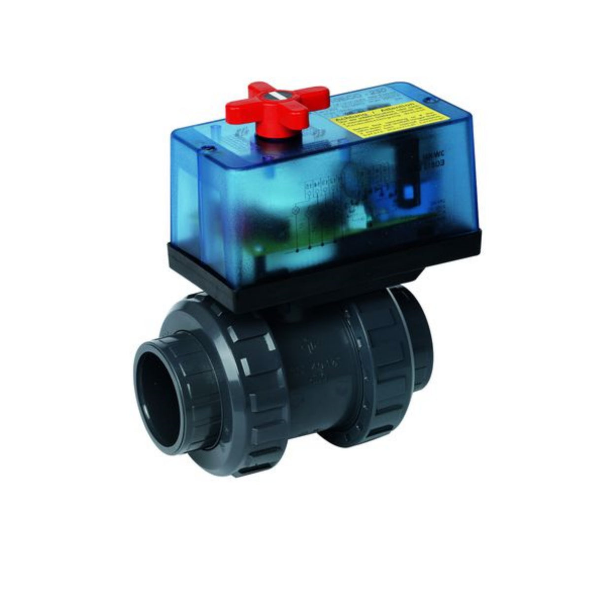 Zweiwege-Motor Kugelhahn PVC 63mm mit elekt. Stellmotor